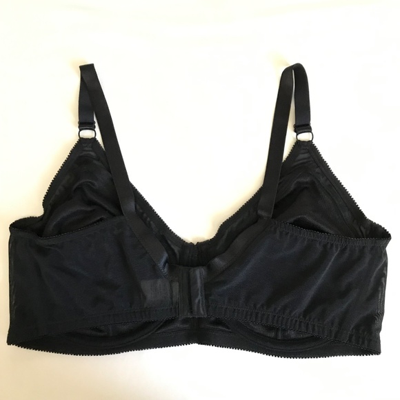 BREEZIES Lace Bra Underwire UltimAir Black Women’s Plus Size 46DD - Picture 7 of 16